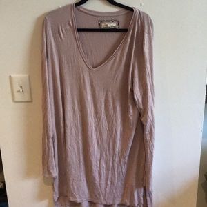 ANTHROPOLOGIE light purple top/tunic